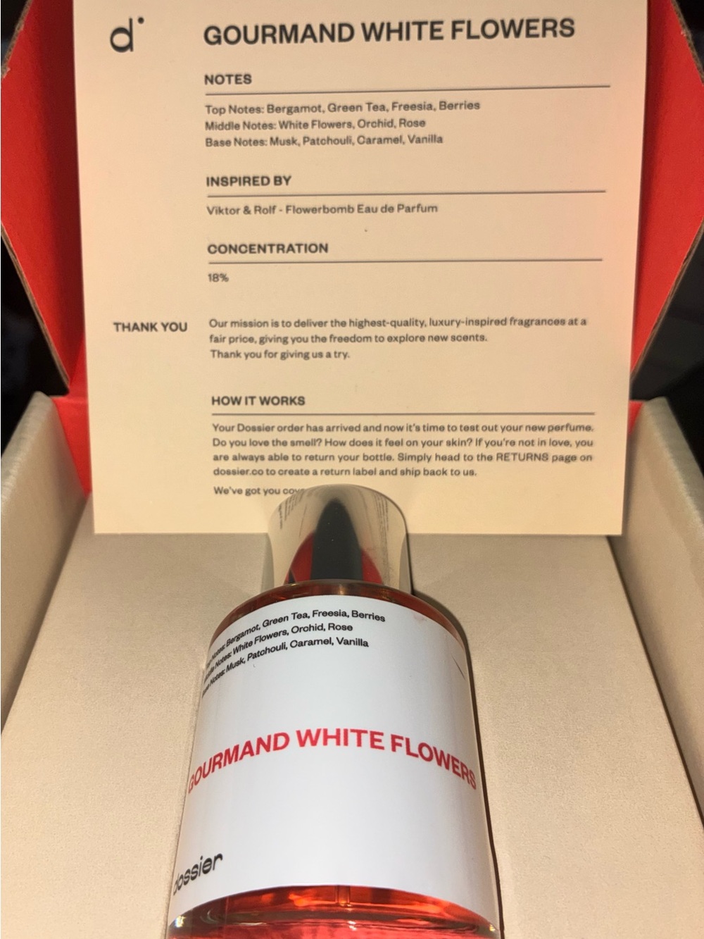 Gourmand White Flowers Eau de Parfum